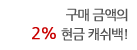 ���űݾ��� 2% ���� ĳ����